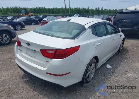 2015 Kia Optima Lx из США, поврежденный, VIN KNAGM4A77F5568003